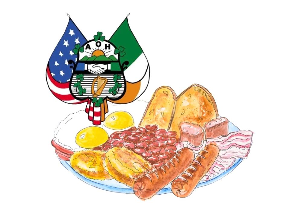 SUNDAY MASS & FULL IRISH BREAKFAST - In Honor of the AOH & the LAOH
