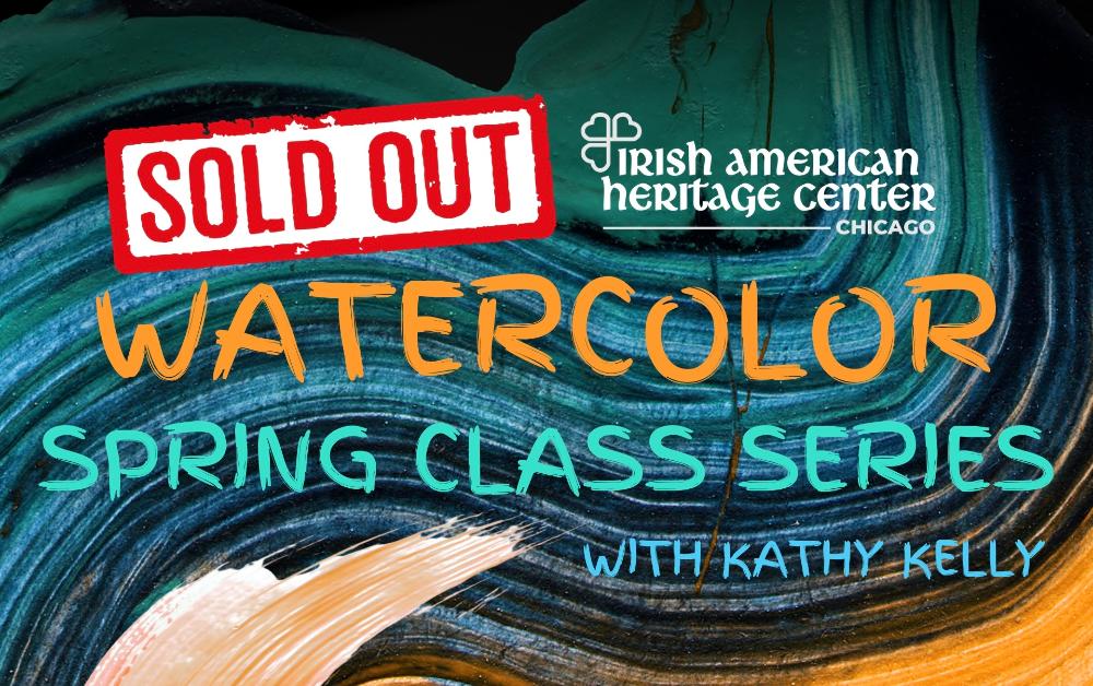 SOLD OUT: Watercolor Spring Class Series