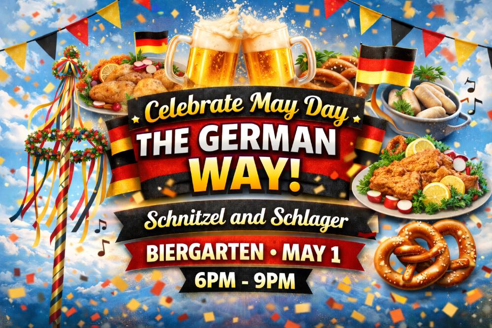 Biergarten POPUP – Celebrate May Day the German Way