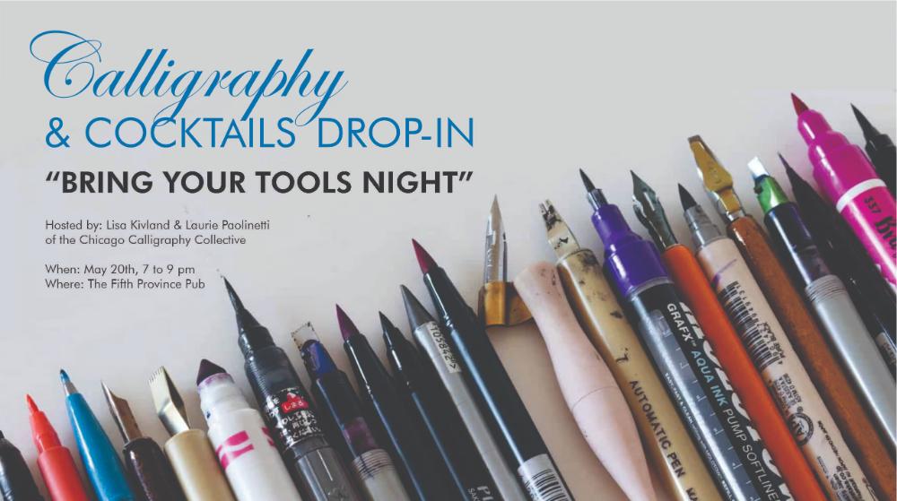 ✍️ CALLIGRAPHY & COCKTAILS 🍸