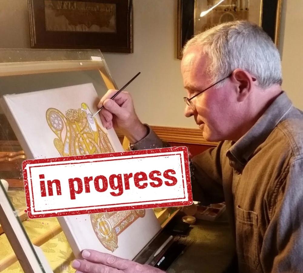 IN PROGRESS: Celtic Art Classes Spring Class Series