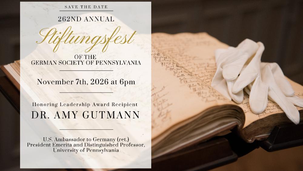 Stiftungsfest 2026 | Tickets
