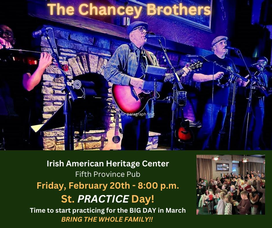 The Chancey Brothers - St. Practice Day!